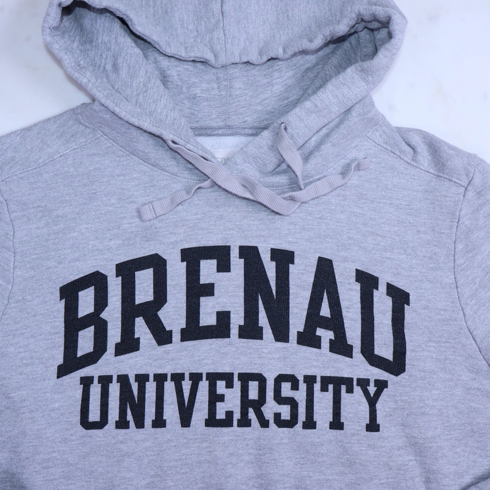 Redshirt Brenau University Hoodie Heather Grey‎ Sweatshirt Size Large